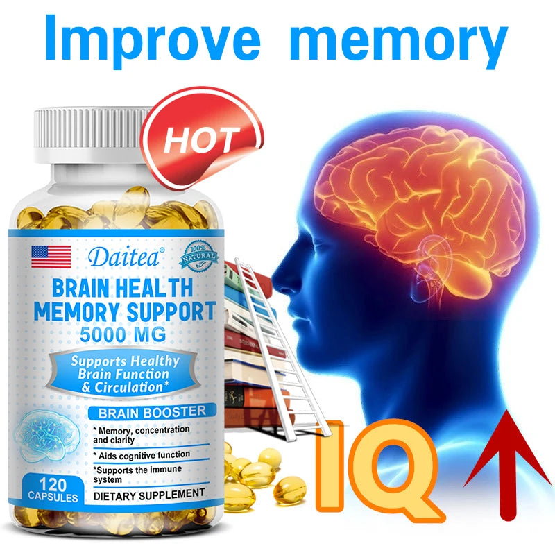 Vitamin B6 Supplement – Brain, Memory & Circulation Support – 120 Capsules