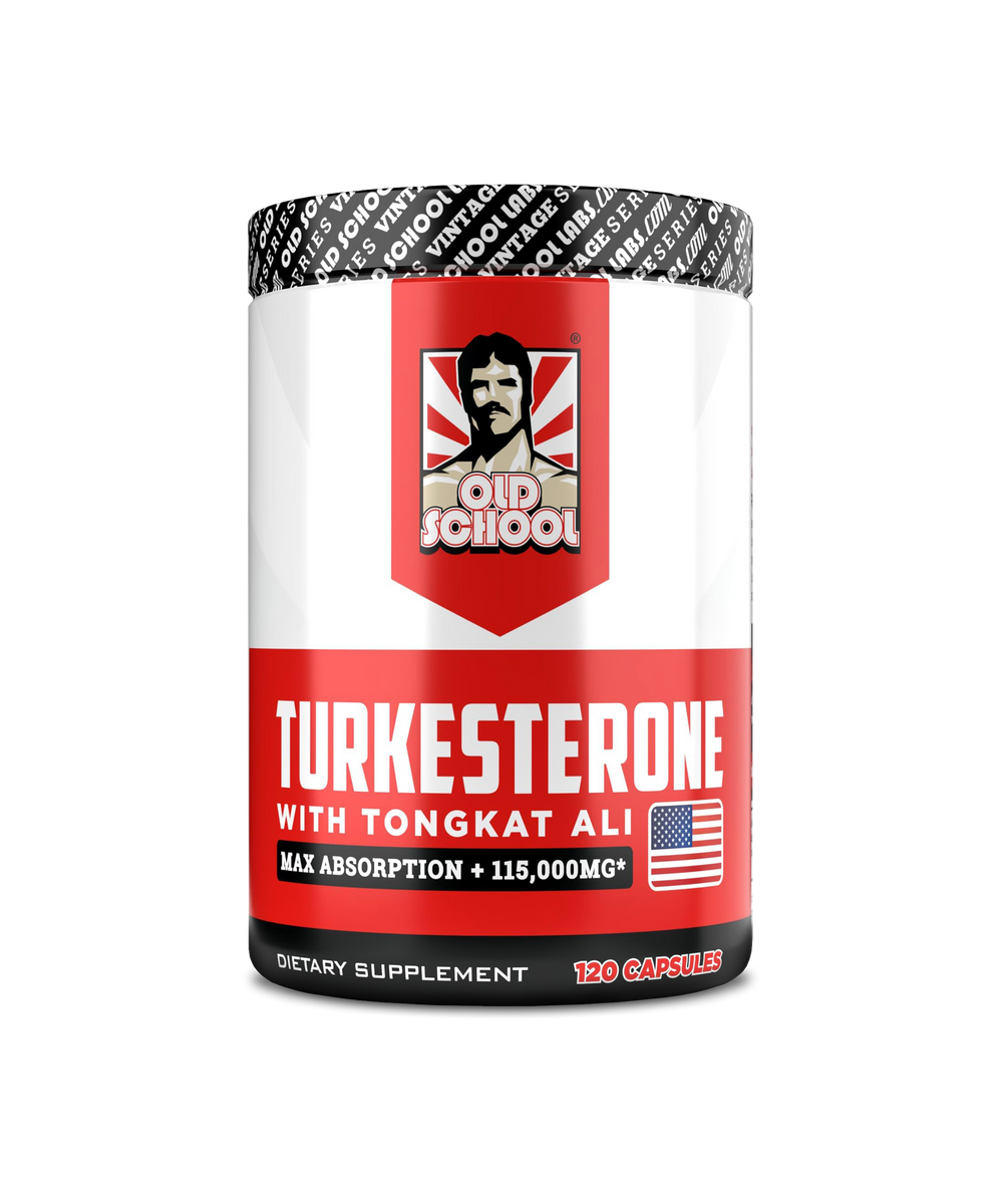 Turkesterone 15,000mg [Max Potency] + BioPerine® for High Absorption Supplement with Tongkat Ali - Increase Lean Muscle Growth & Recovery, Drive & Stamina - USA Made & Non GMO - 120 V Capsules