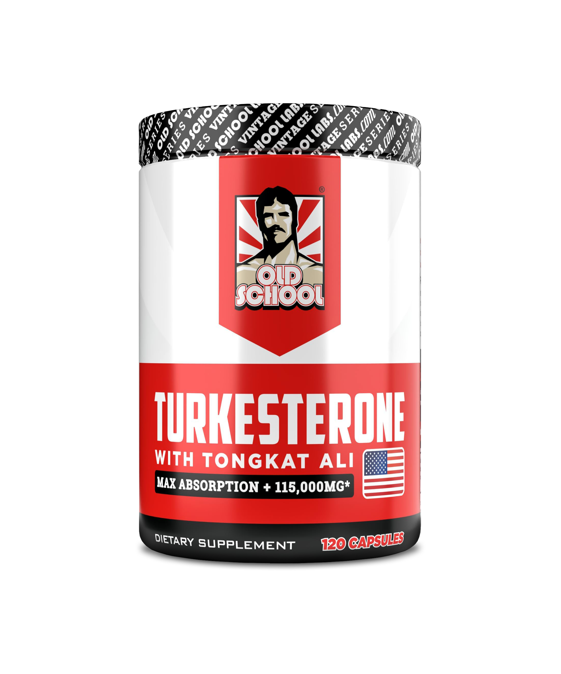 Turkesterone 15,000mg [Max Potency] + BioPerine® for High Absorption Supplement with Tongkat Ali - Increase Lean Muscle Growth & Recovery, Drive & Stamina - USA Made & Non GMO - 120 V Capsules