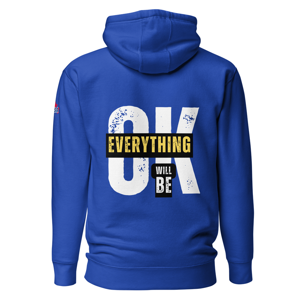 Unisex Mindful Blues Hoodie