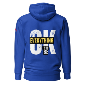 Unisex Mindful Blues Hoodie