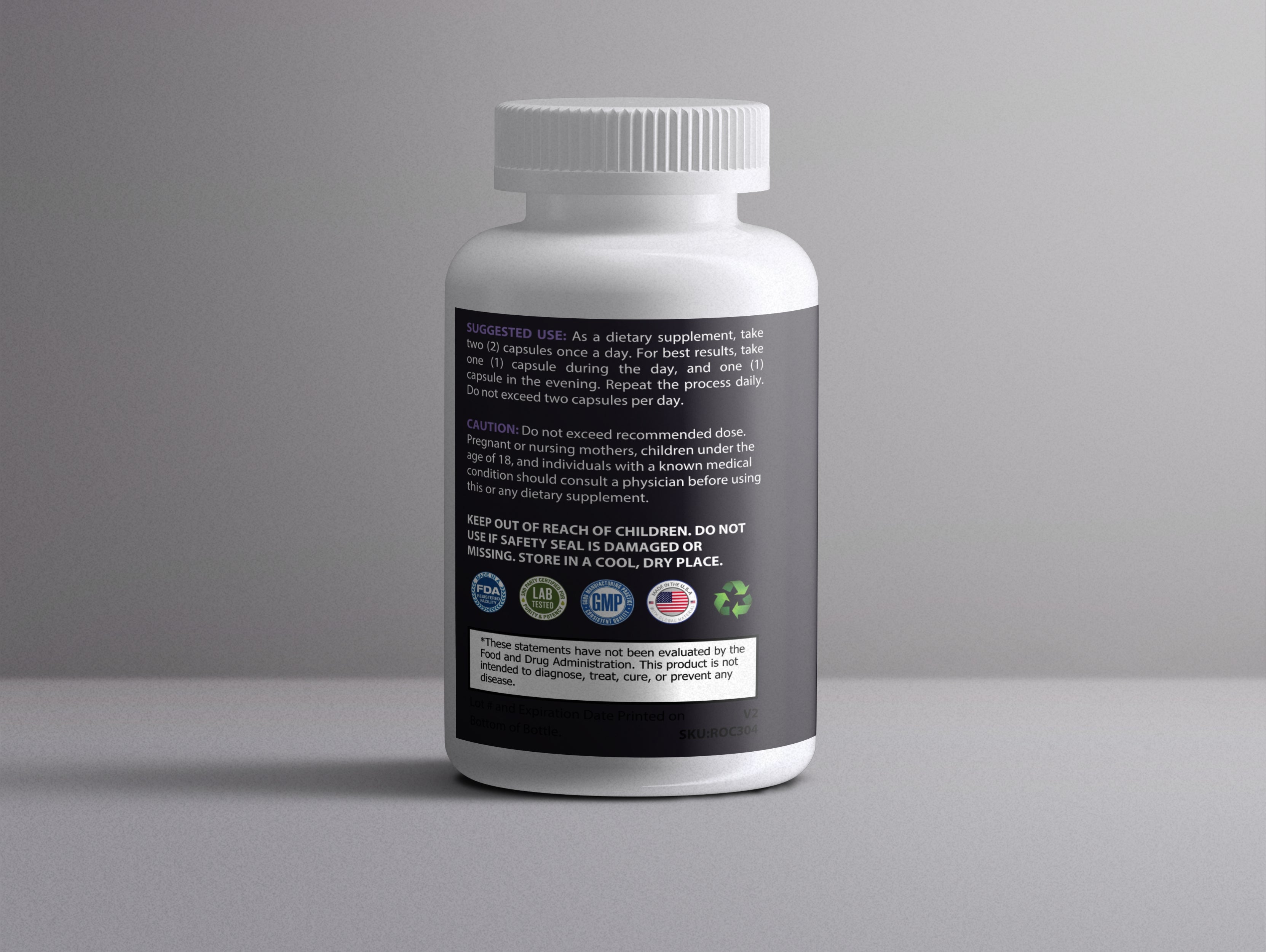 T3-VOLT dosage - one daily capsule with food for optimal thyroid hormone production and metabolic efficiency.