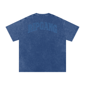 RIPGANG x 2020WFG: Snow Wash Heavyweight Pump Cover | Oversized Streetwear Tee