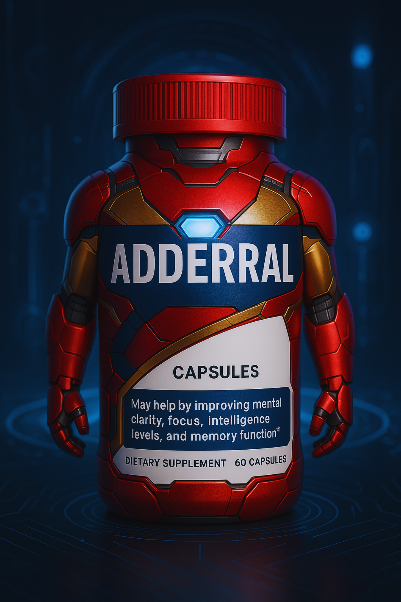 ADDERRAL: Vital Boost - Brain, Energy, and Multivitamin Complex