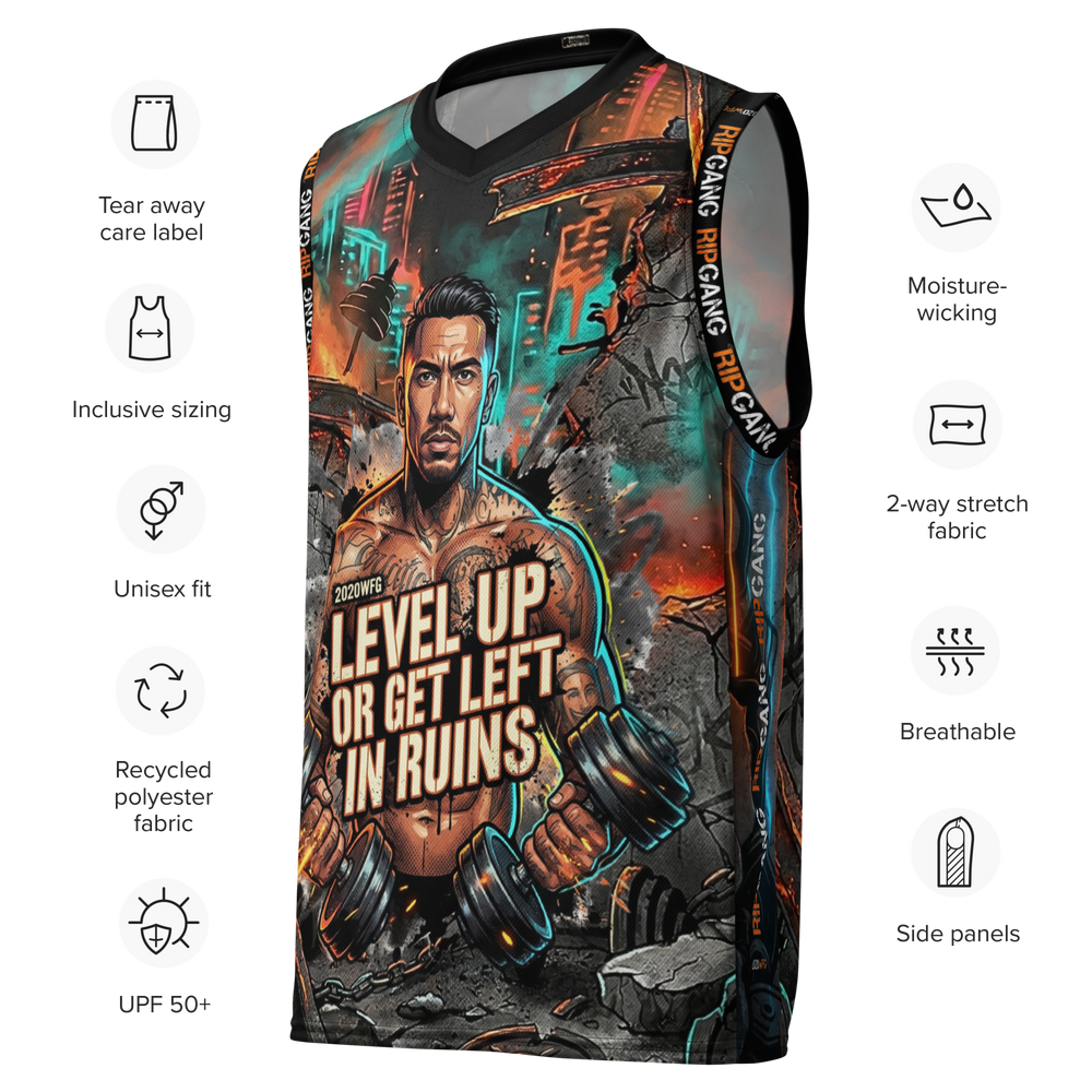 GYM GODS RISE JERSEY | RIPGANG x 2020WFG