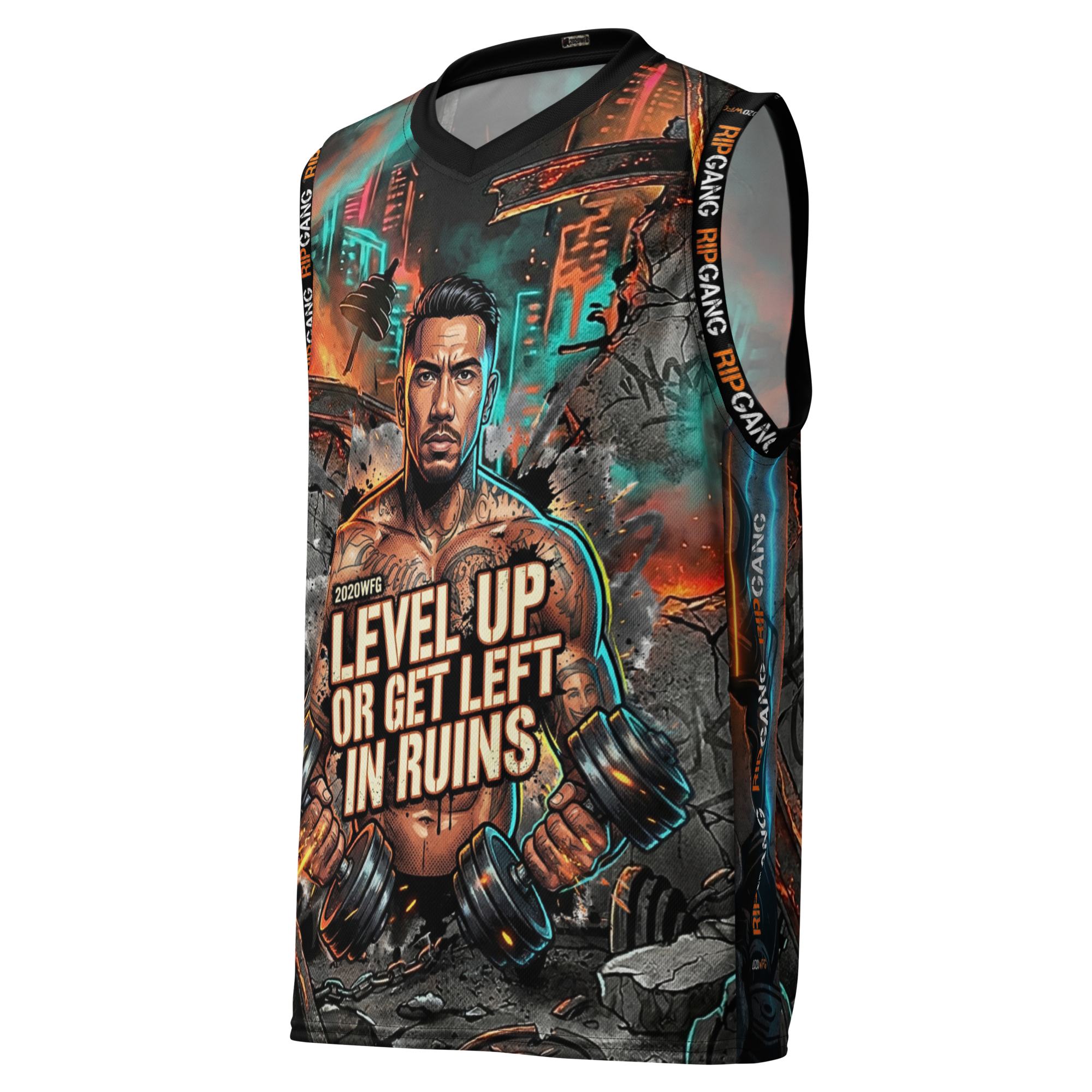 GYM GODS RISE JERSEY | RIPGANG x 2020WFG