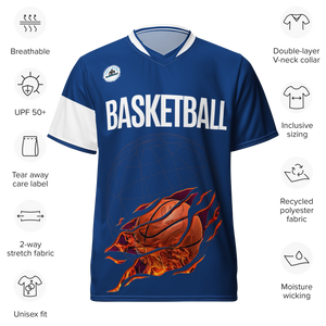 Basketball unisex sports jersey