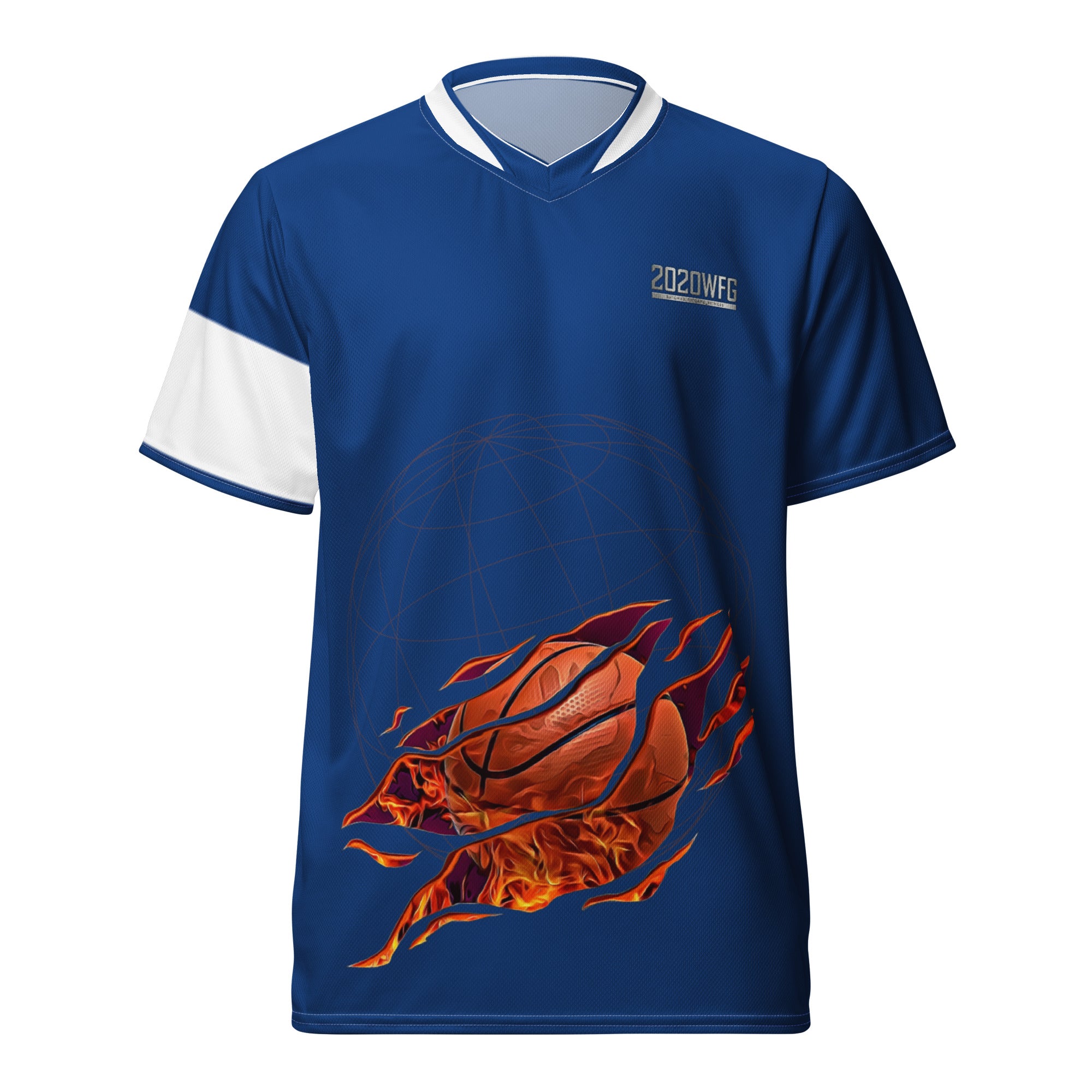 Recycled unisex sports jersey