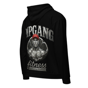 Unisex silver Logo zip hoodie | RIPGANG × 2020WFG