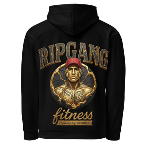 Unisex Gold Logo Cotton Hoodie | RIPGANG × 2020WFG