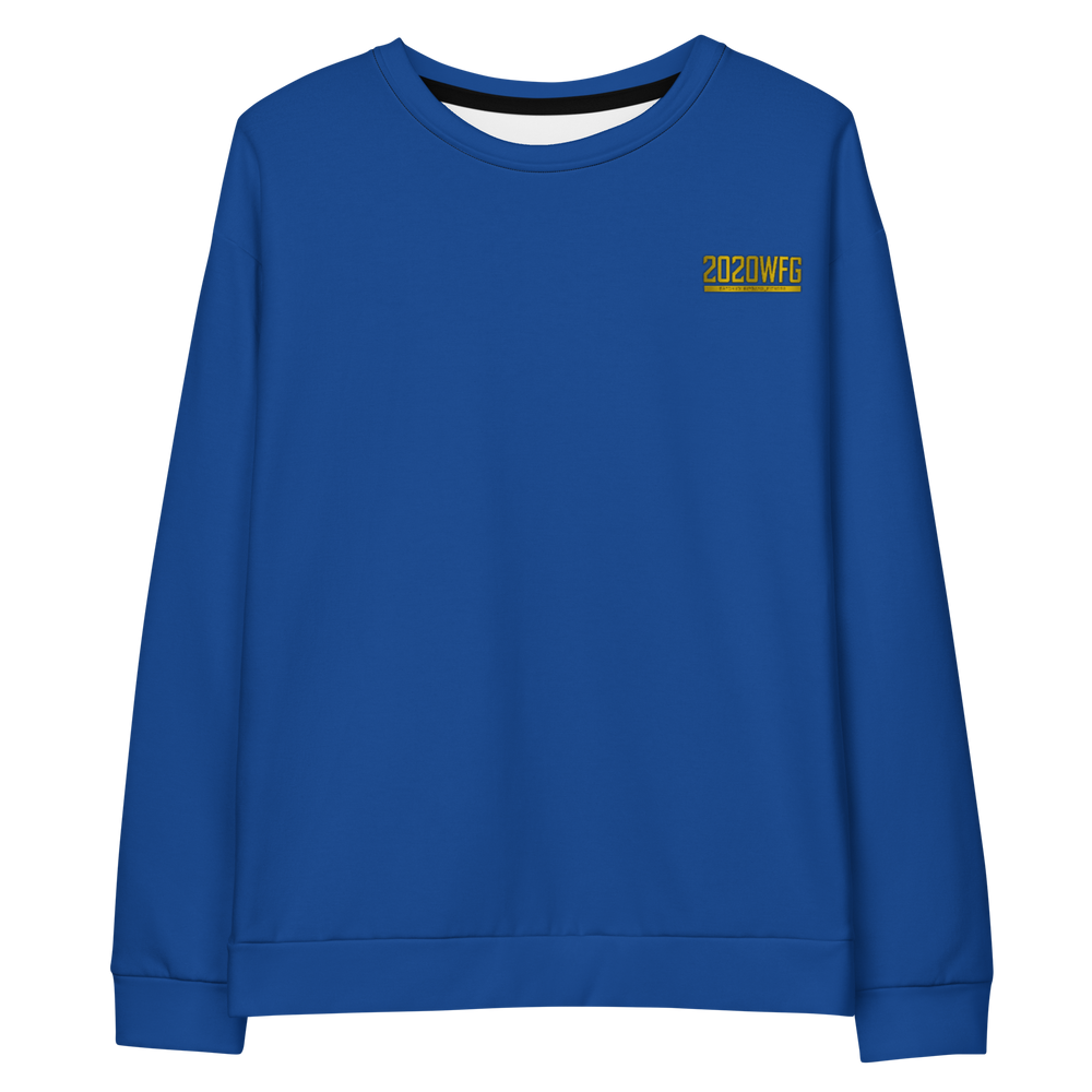 Unisex Gold Logo Cotton Sweatshirt | RIPGANG × 2020WFG