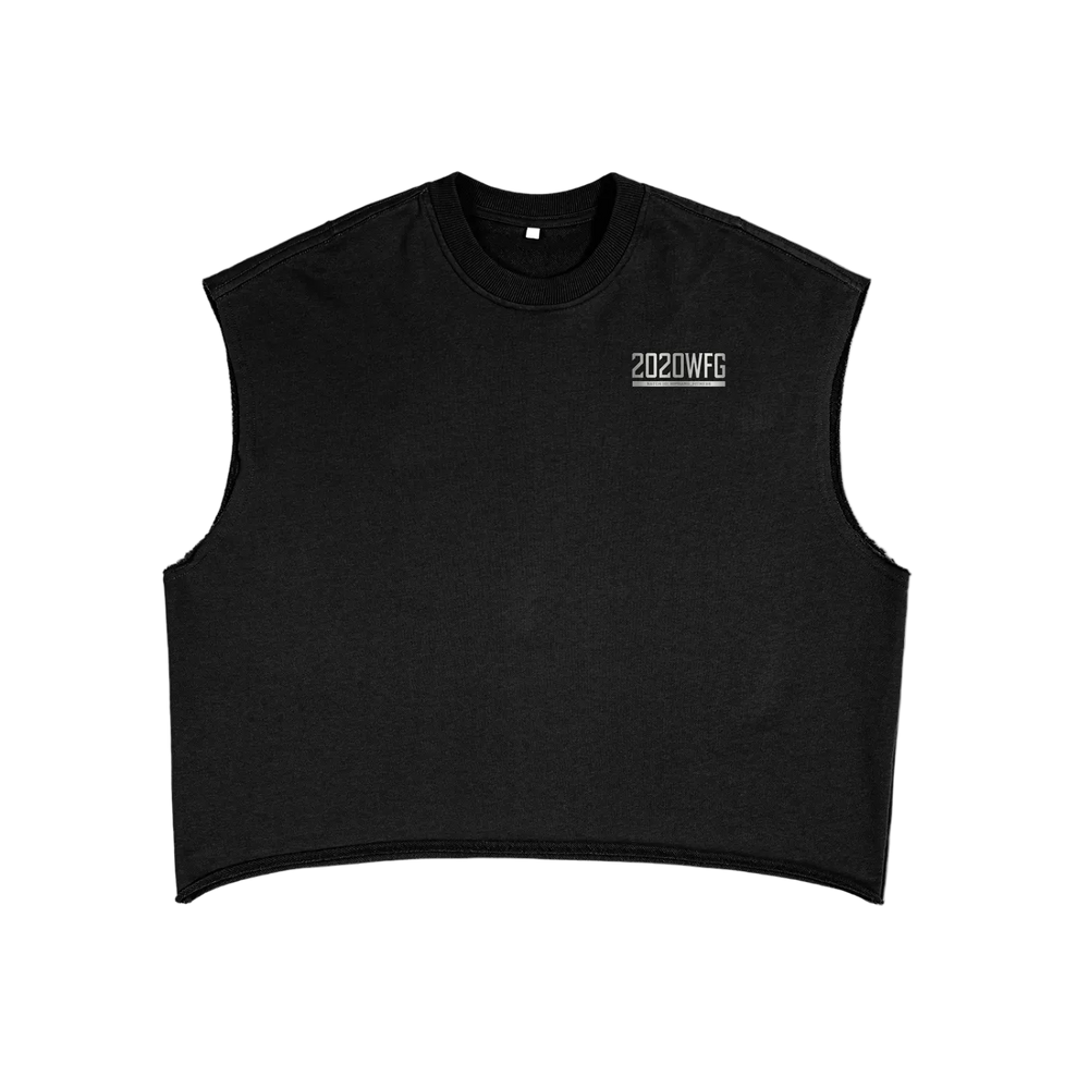 RIPGANG x 2020WFG: French Terry Boxy Tank | 340gsm Heavyweight Cutoff