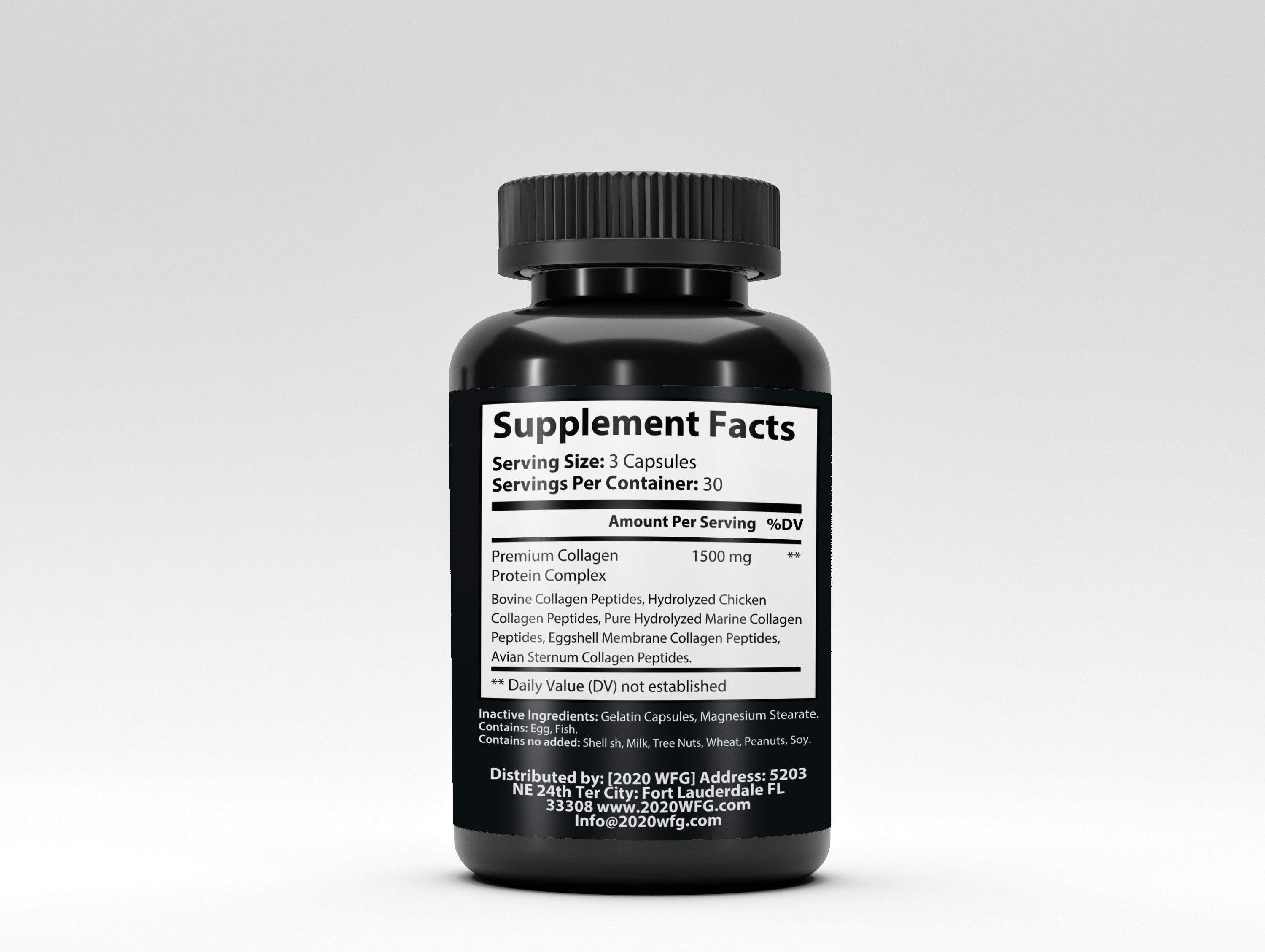 ANAVOL-X collagen matrix - 10g multi-source peptides per serving from bovine, marine, and chicken for comprehensive tissue support.