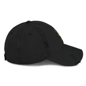 Distressed Gold Logo Dad Hat | RIPGANG × 2020WFG