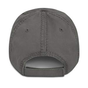 Distressed Silver Logo Dad Hat | RIPGANG × 2020WFG