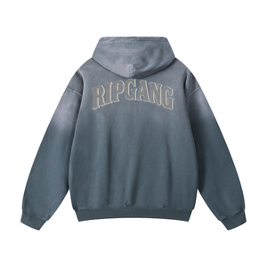 RIPGANG x 2020WFG: Heavyweight Sunfade Hoodie | 400gsm Oversized Vintage Wash