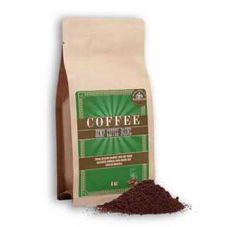 Hemp Coffee Blend bag with ground coffee, perfect for sustained energy and workout performance support.