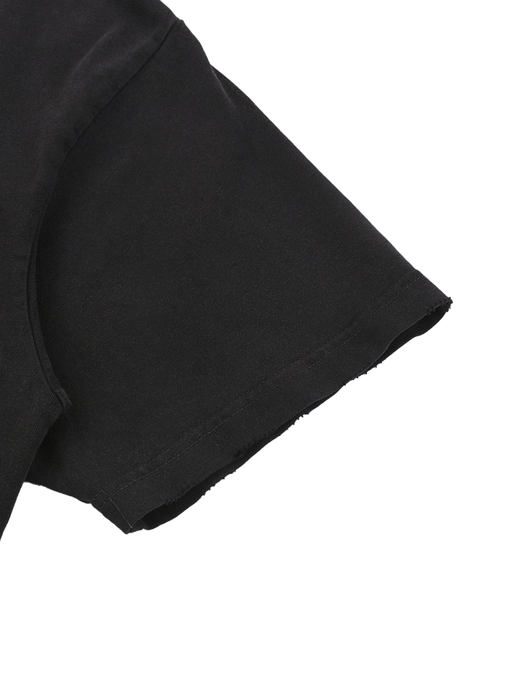 RIPGANG x 2020WFG: Snow Wash Raw-Hem Tee | Heavyweight Distressed Pump Cover