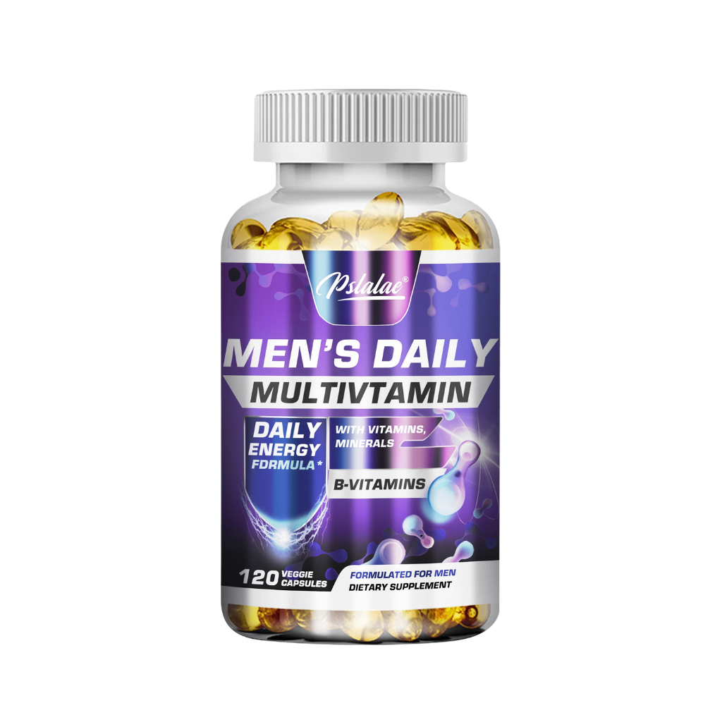 Men’s Ultra Multivitamin Supplement | Boost Brain, Muscle, Energy & Stamina – 120 Capsules