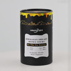 Shilajit Honey Sticks – Himalayan Energy, Focus & Strength | 30ct