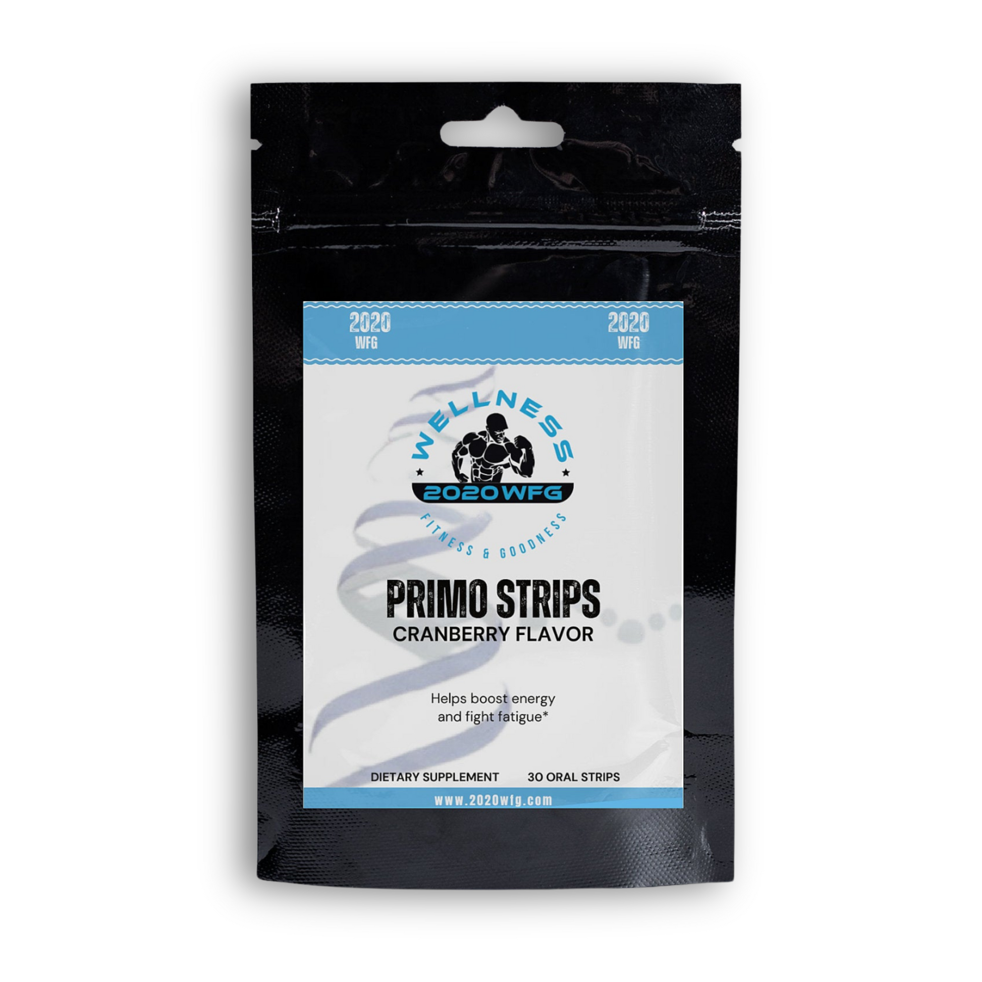 Primo Strips Energy & Focus Blend - L-Theanine, Caffeine, and B12 Formula