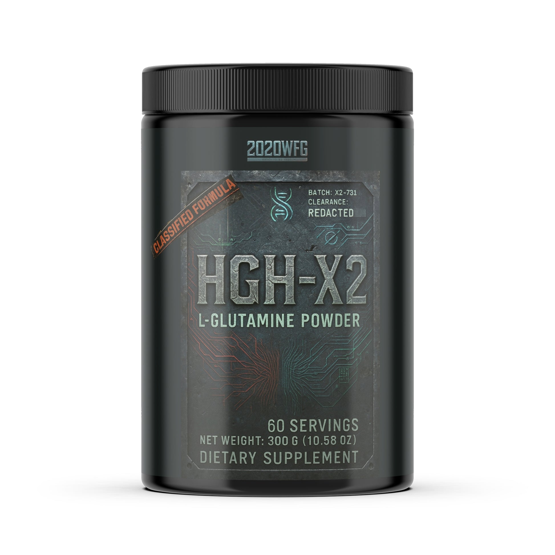 HGH-X2 L-Glutamine - Black Ops Muscle Repair Matrix (2025 Formula)