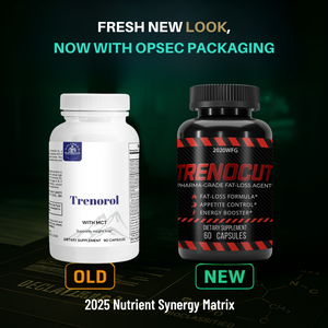 TRENOCUT: AM Fat Metabolism Activator | 60 Capsules – Clinically Studied Ingredients for Targeted Fat Loss