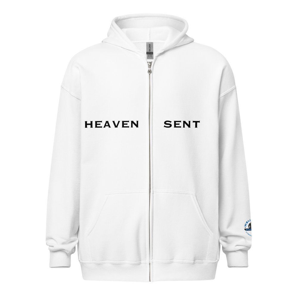HEAVEN SENT ZIP HOODIE