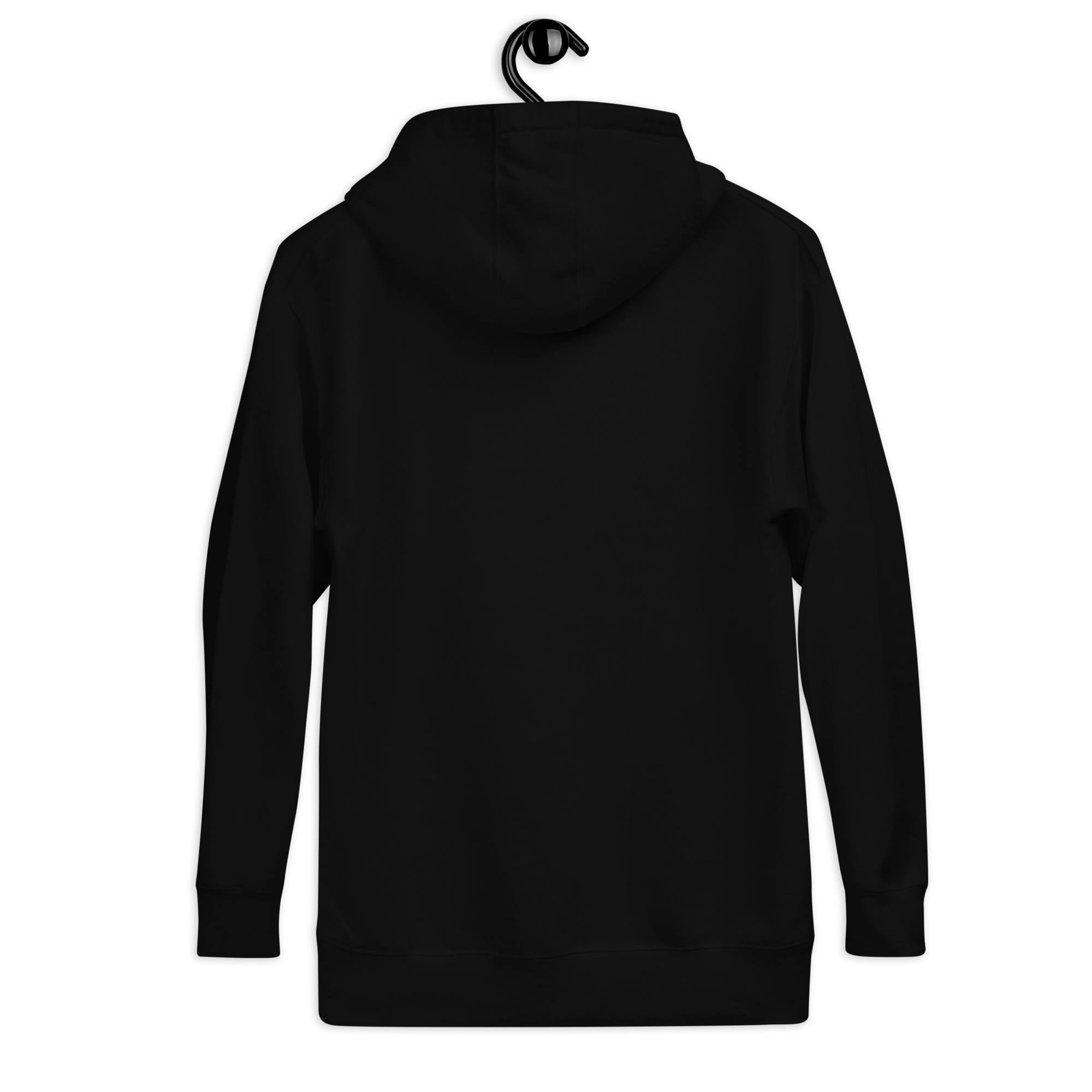 Back view of 2020WFG Unisex Hoodie, a stylish and comfortable streetwear piece, featuring a warm hood and pocket.