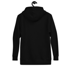 Back view of 2020WFG Unisex Hoodie, a stylish and comfortable streetwear piece, featuring a warm hood and pocket.