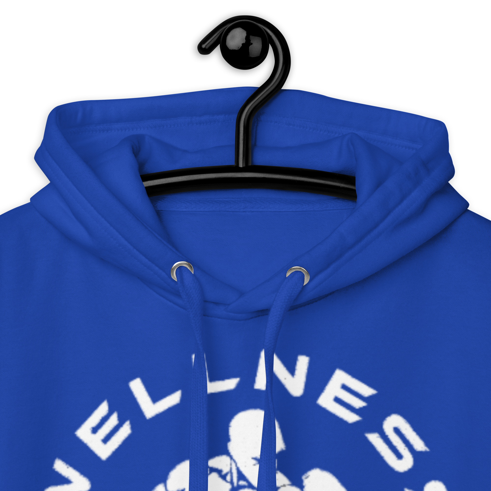 2020WFG unisex hoodie in vibrant blue featuring a warm hood and stylish design, perfect for sports and casual wear.