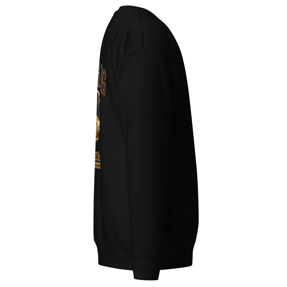 Unisex Gold Logo Premium Sweatshirt | RIPGANG × 2020WFG