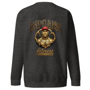 Unisex Gold Logo Premium Sweatshirt | RIPGANG × 2020WFG
