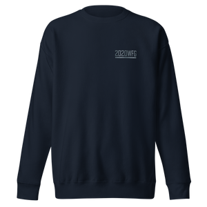 Unisex Gold Logo Premium Sweatshirt | RIPGANG × 2020WFG