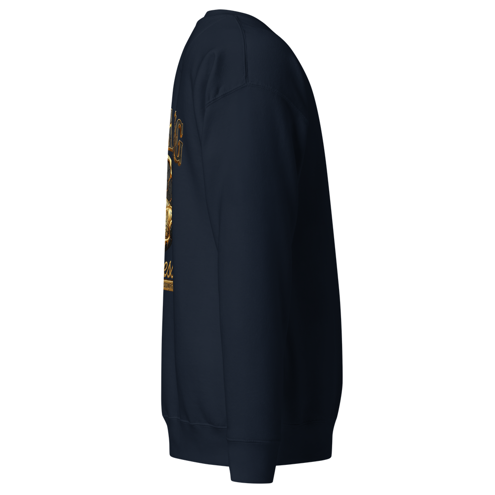 Unisex Gold Logo Premium Sweatshirt | RIPGANG × 2020WFG