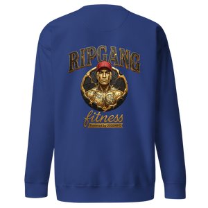 Unisex Gold Logo Premium Sweatshirt | RIPGANG × 2020WFG