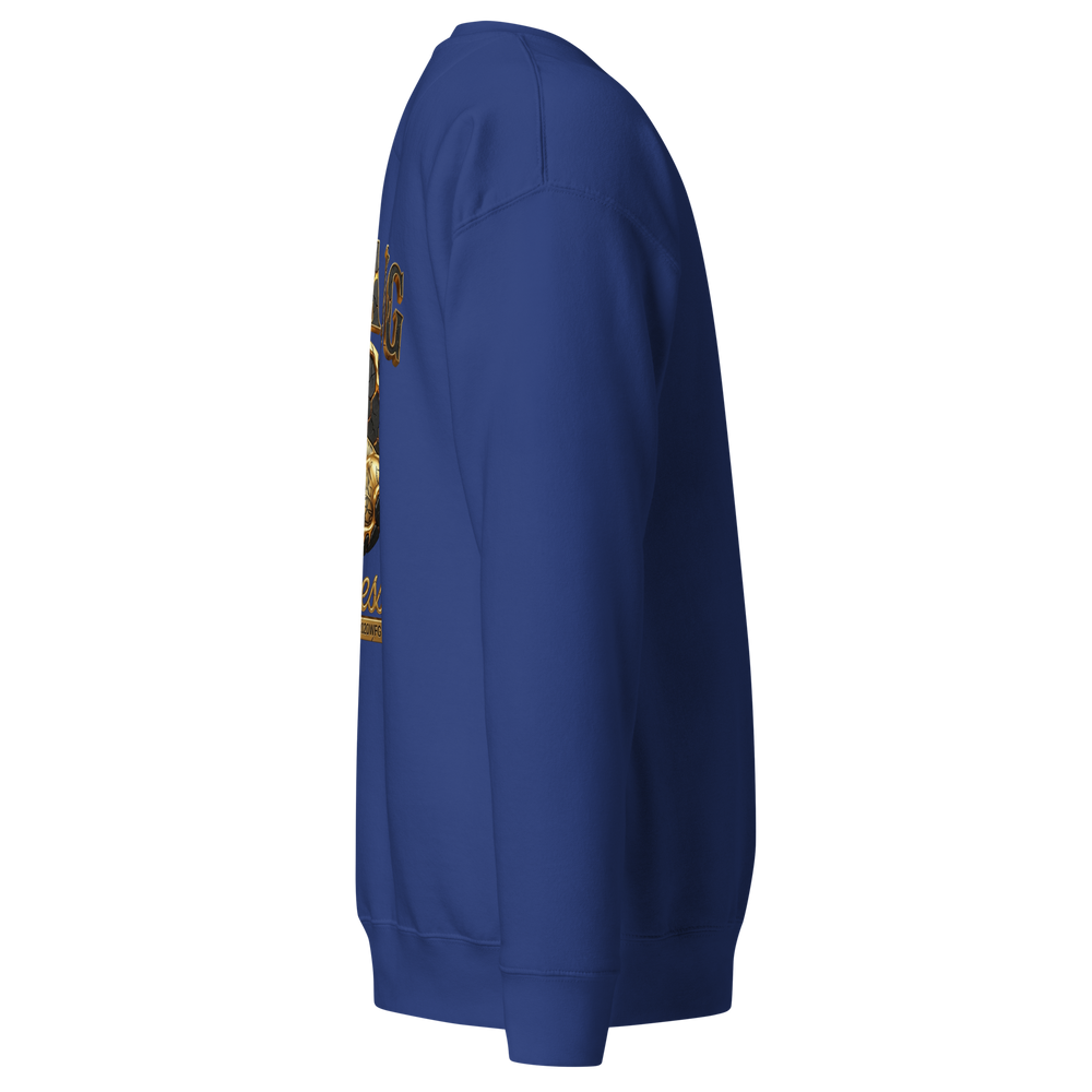 Unisex Gold Logo Premium Sweatshirt | RIPGANG × 2020WFG