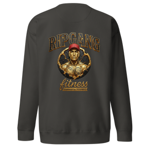 Unisex Gold Logo Premium Sweatshirt | RIPGANG × 2020WFG