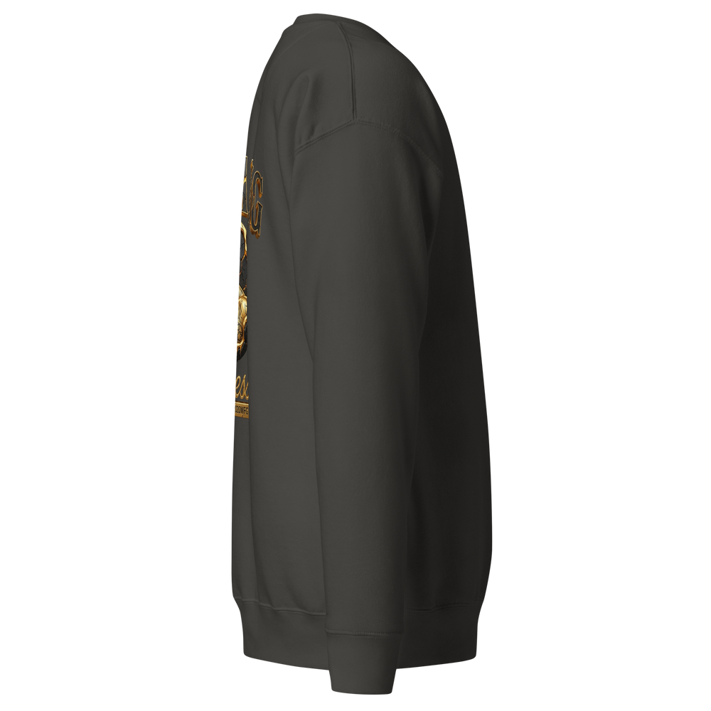 Unisex Gold Logo Premium Sweatshirt | RIPGANG × 2020WFG