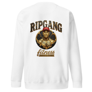 Unisex Gold Logo Premium Sweatshirt | RIPGANG × 2020WFG