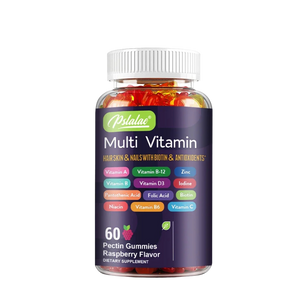 Multivitamin Gummies with Biotin & Antioxidants – Hair, Skin, Nail & Immune Support – 60 Count