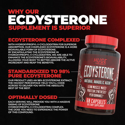 HUGE ECDYSTERONE